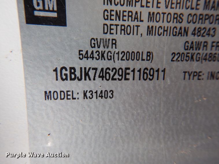 image for item DJ4749 2009 Chevrolet Silverado 3500HD  winch truck