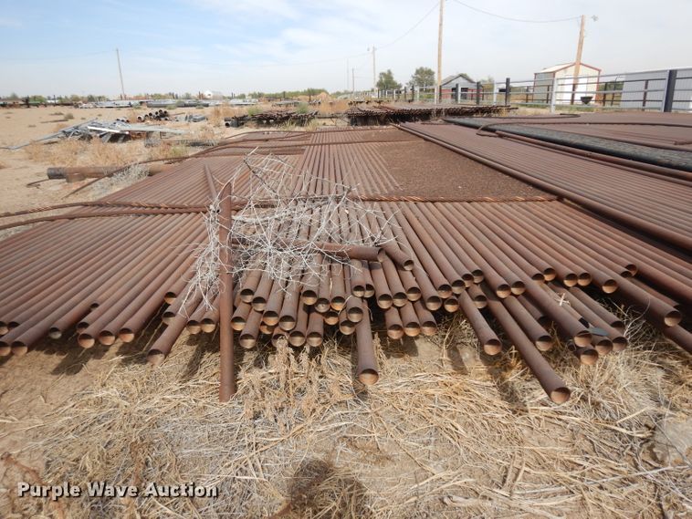 image for item HN9456 Approximately 250 oilfield pipes