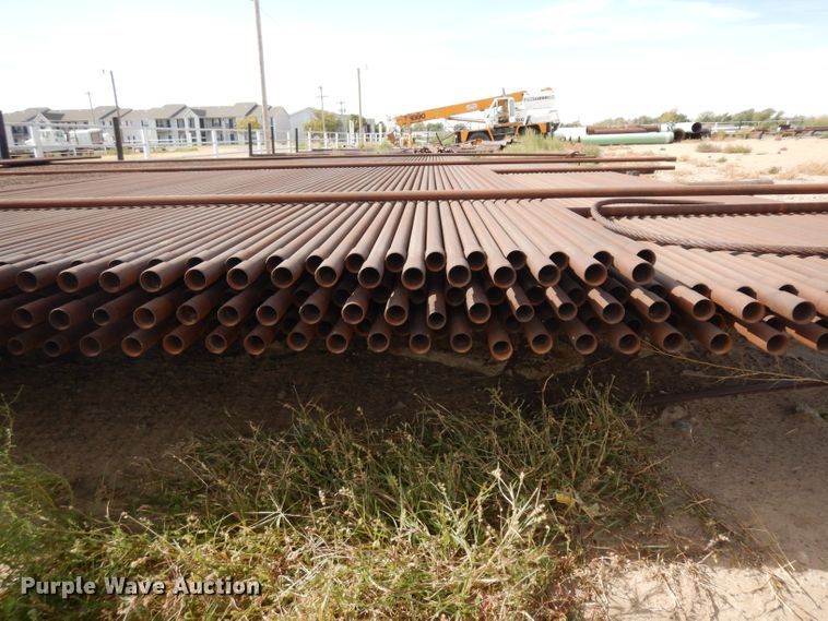 image for item HN9461 Approximately 500 oilfield pipes