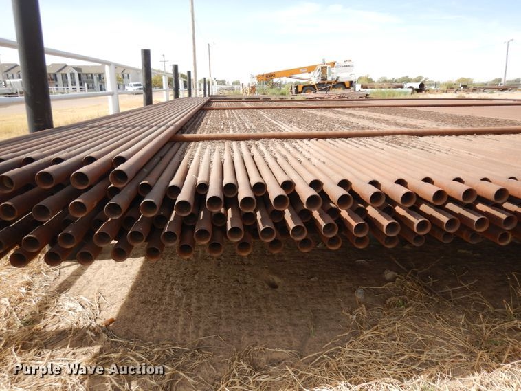image for item HN9461 Approximately 500 oilfield pipes