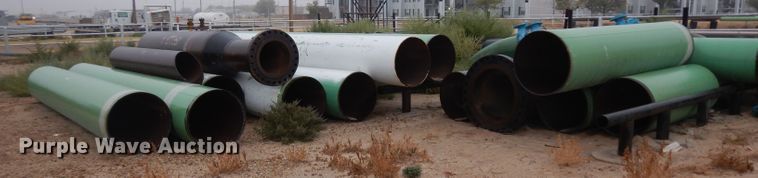 image for item HN9483 Approximately 30 pieces of steel gas line