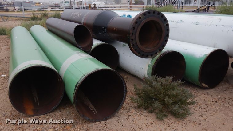 image for item HN9483 Approximately 30 pieces of steel gas line