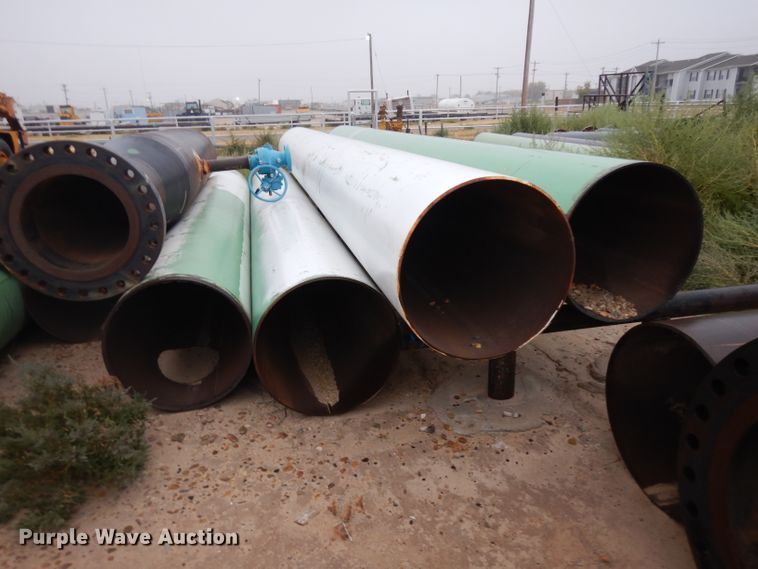 image for item HN9483 Approximately 30 pieces of steel gas line