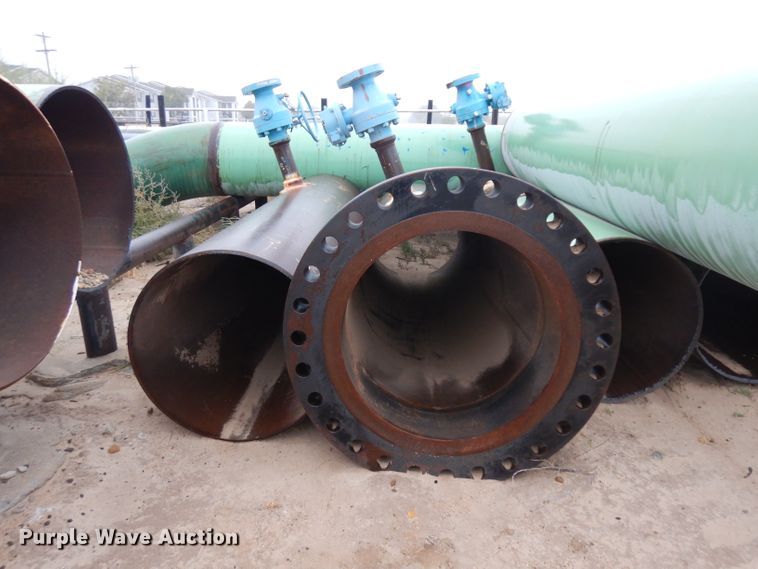 image for item HN9483 Approximately 30 pieces of steel gas line