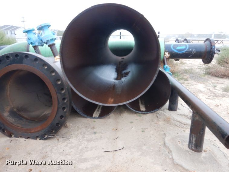 image for item HN9483 Approximately 30 pieces of steel gas line