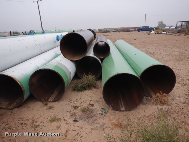 image for item HN9483 Approximately 30 pieces of steel gas line