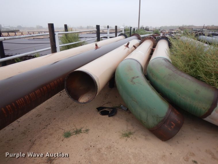 image for item HN9483 Approximately 30 pieces of steel gas line