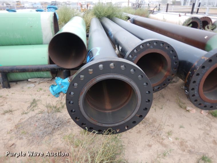 image for item HN9483 Approximately 30 pieces of steel gas line