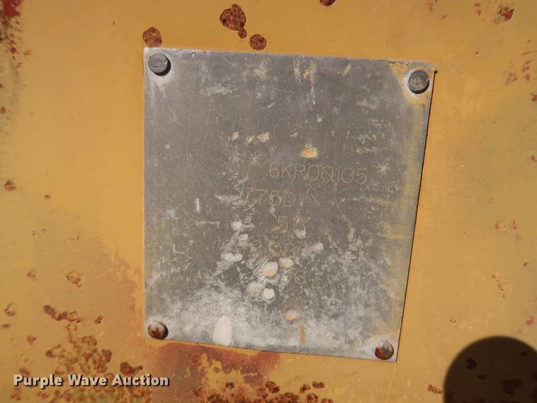 image for item DG7025 1999 Caterpillar 775D   haul truck