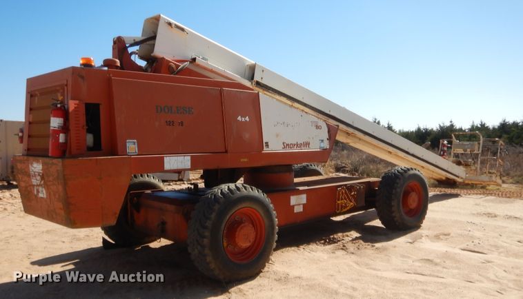 image for item DJ2051 1998 Snorkel TB80  boom lift