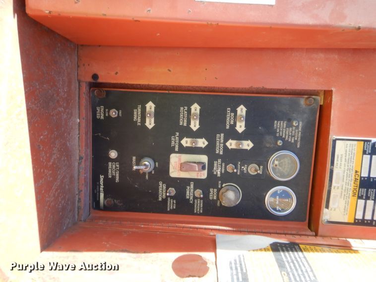 image for item DJ2051 1998 Snorkel TB80  boom lift