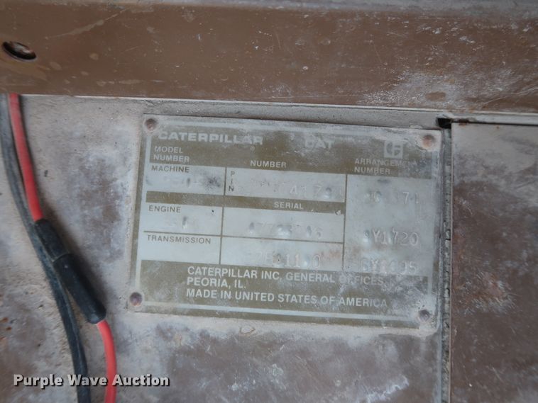 image for item DJ2249 1989 Caterpillar 950E  wheel loader