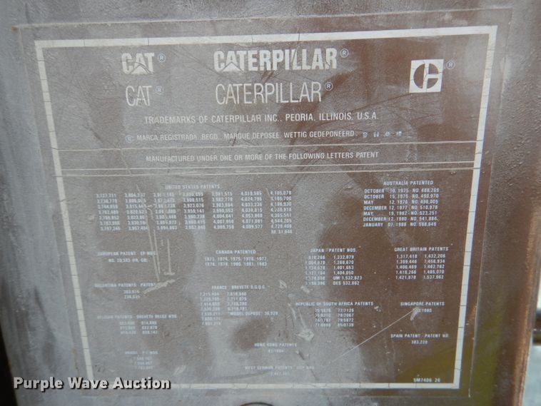 image for item DJ2257 1990 Caterpillar 12G  motor grader