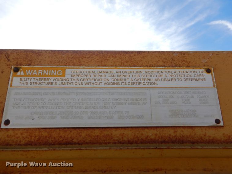 image for item DJ2257 1990 Caterpillar 12G  motor grader