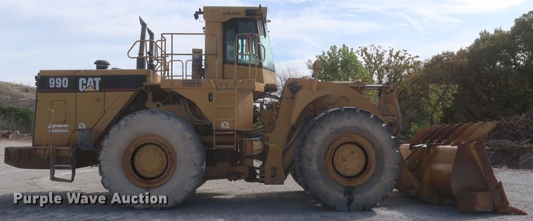 image for item DJ2259 1995 Caterpillar 990 Series II  wheel loader