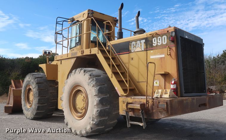 image for item DJ2259 1995 Caterpillar 990 Series II  wheel loader