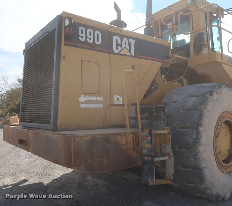image for item DJ2259 1995 Caterpillar 990 Series II  wheel loader