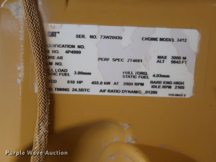 image for item DJ2259 1995 Caterpillar 990 Series II  wheel loader