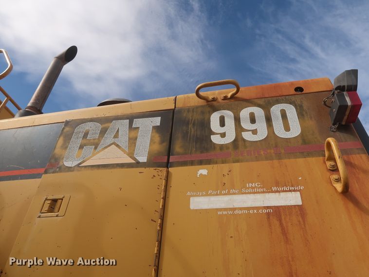image for item DJ2259 1995 Caterpillar 990 Series II  wheel loader