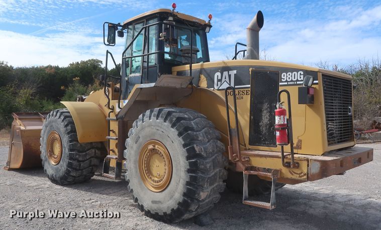 image for item DJ2260 2003 Caterpillar 980G Series II  wheel loader