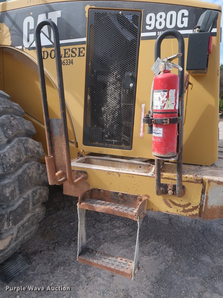 image for item DJ2260 2003 Caterpillar 980G Series II  wheel loader