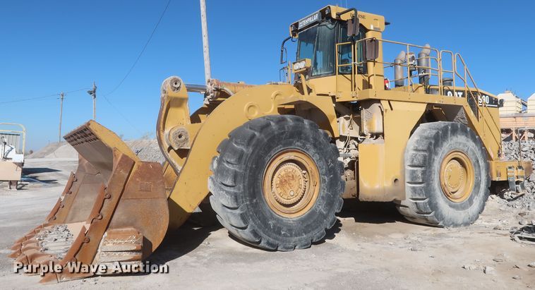 image for item DJ2270 2003 Caterpillar 990 Series II  wheel loader