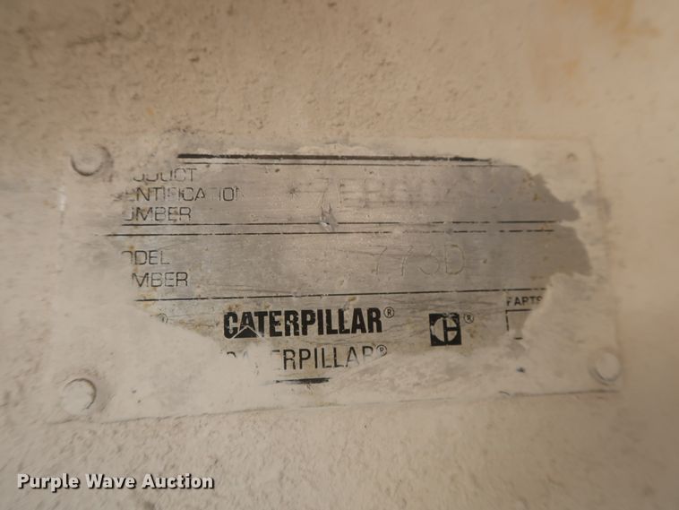 image for item DJ2272 1997 Caterpillar 773D  haul truck