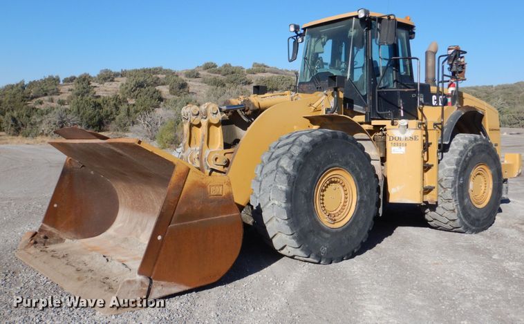 image for item DJ2274 2007 Caterpillar 980H  wheel loader