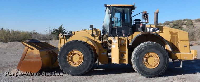 image for item DJ2274 2007 Caterpillar 980H  wheel loader