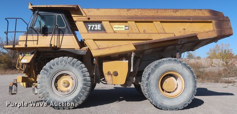 image for item DJ2278 2006 Caterpillar 773E  haul truck