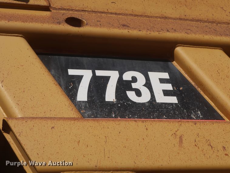 image for item DJ2278 2006 Caterpillar 773E  haul truck