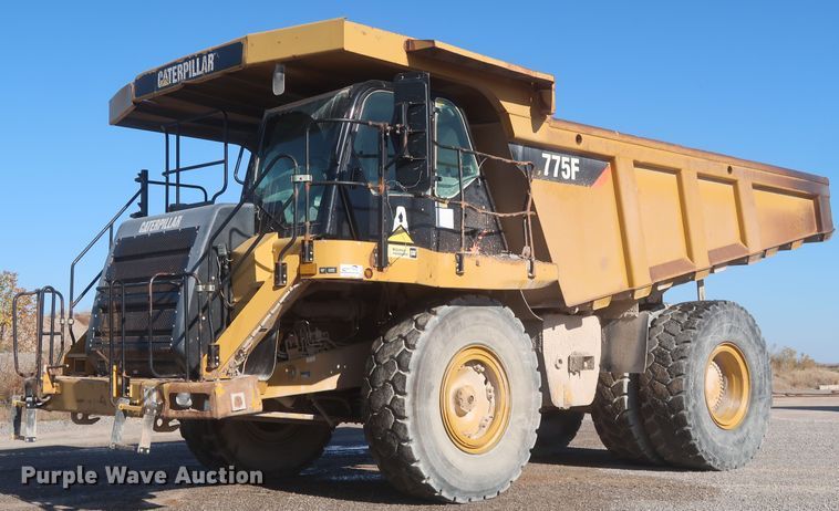 image for item DJ2279 2007 Caterpillar 775F  haul truck