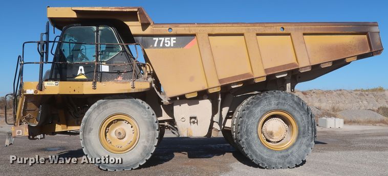 image for item DJ2279 2007 Caterpillar 775F  haul truck