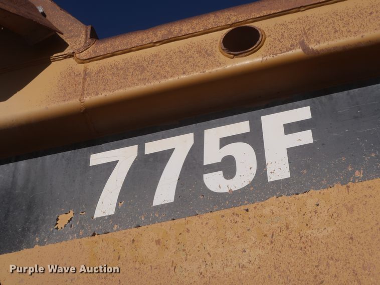 image for item DJ2279 2007 Caterpillar 775F  haul truck