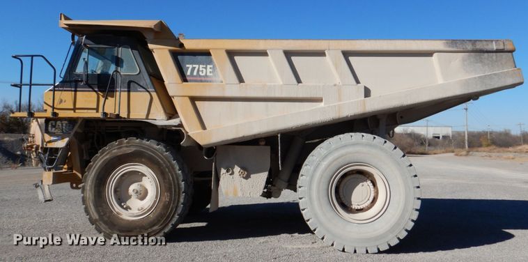 image for item DJ2280 2005 Caterpillar 775E  haul truck