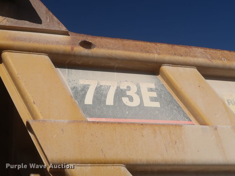 image for item DJ2281 2006 Caterpillar 773E  haul truck