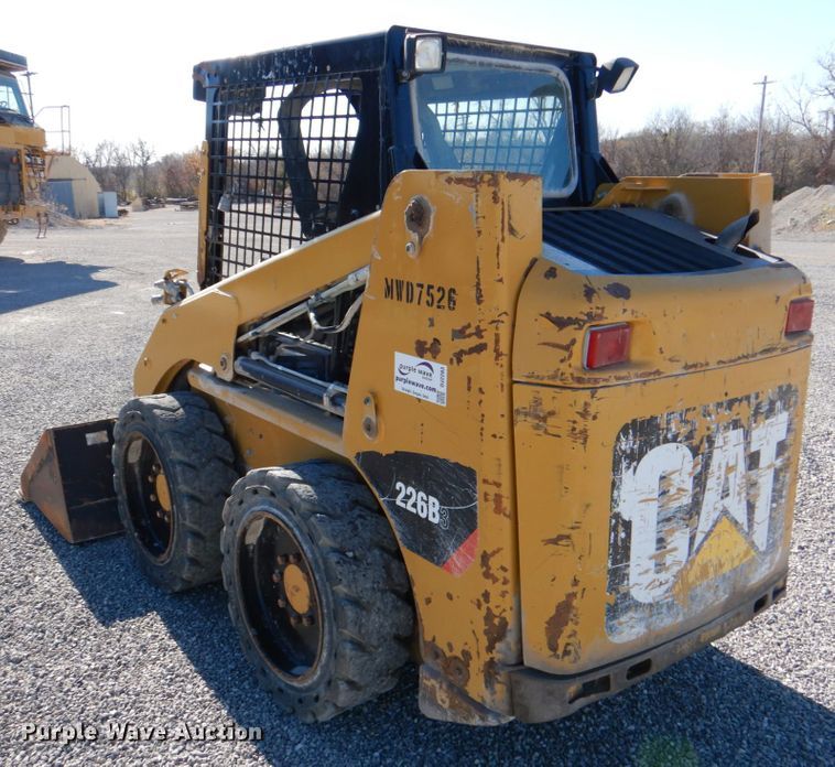 image for item DJ2283 2015 Caterpillar 226B3  skid steer loader