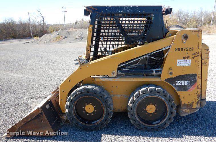 image for item DJ2283 2015 Caterpillar 226B3  skid steer loader
