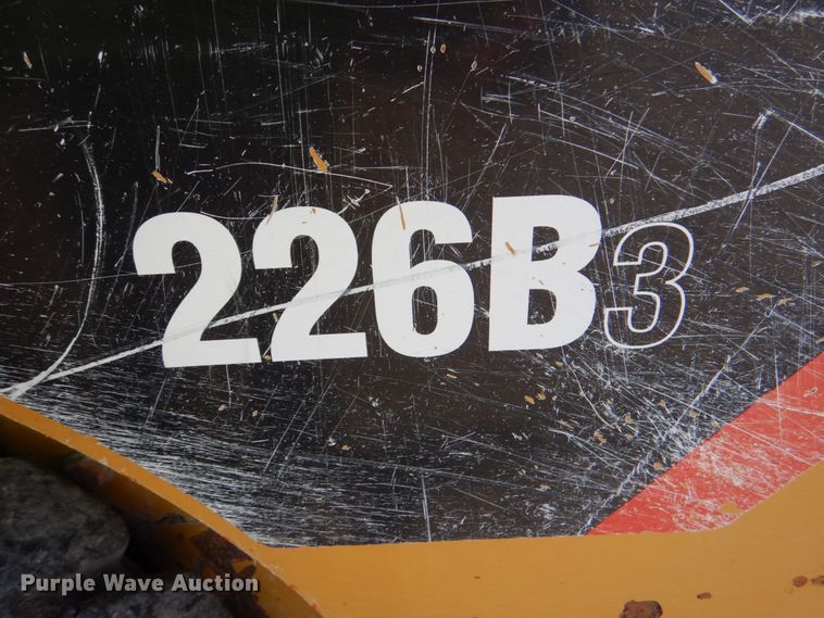 image for item DJ2283 2015 Caterpillar 226B3  skid steer loader