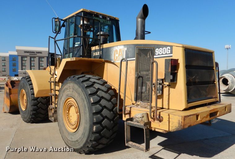 image for item DJ2290 1999 Caterpillar 980G  wheel loader