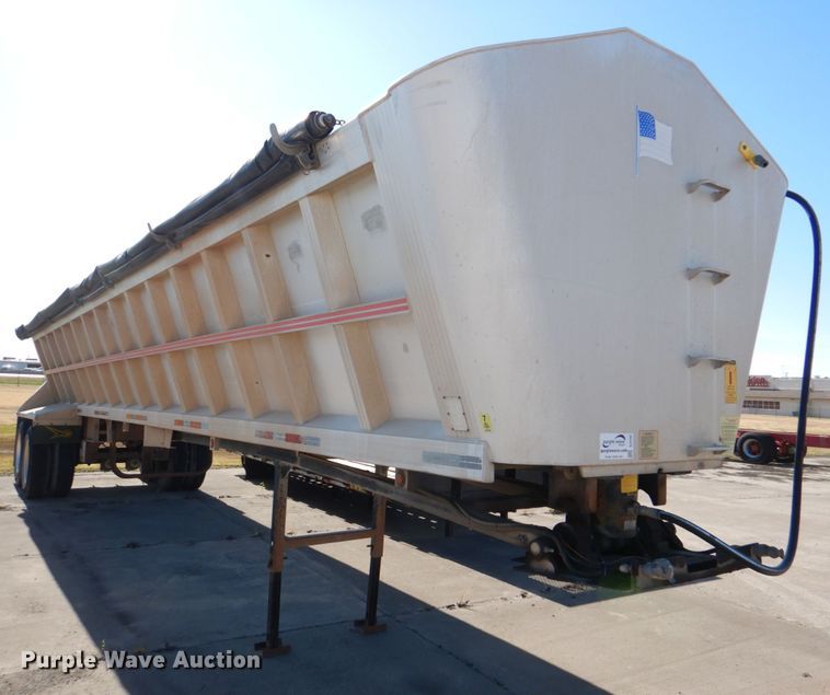 image for item DJ2293 1995 Vantage SV-96 end dump trailer