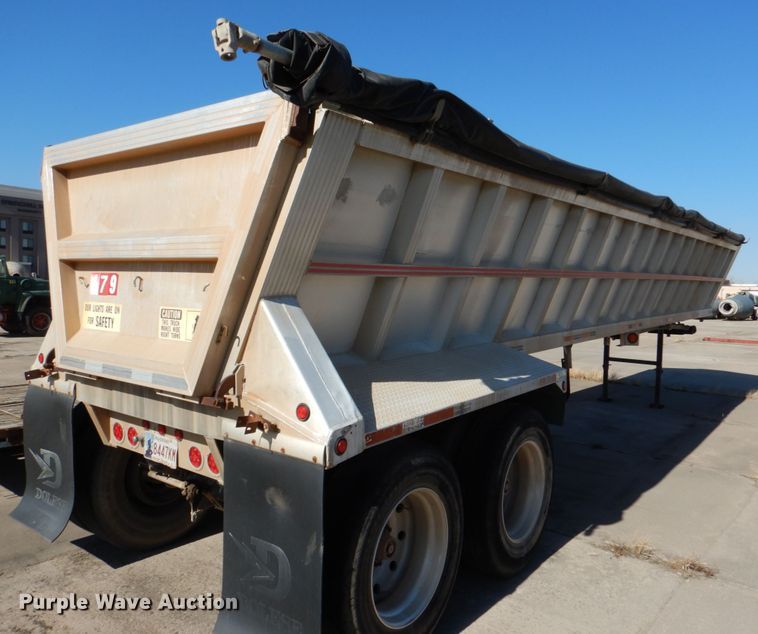 image for item DJ2293 1995 Vantage SV-96 end dump trailer