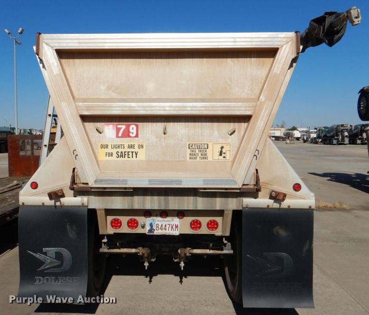 image for item DJ2293 1995 Vantage SV-96 end dump trailer