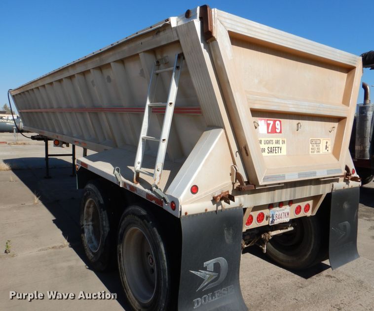 image for item DJ2293 1995 Vantage SV-96 end dump trailer