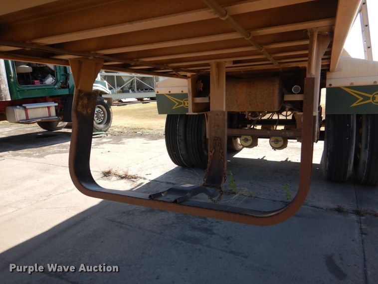 image for item DJ2293 1995 Vantage SV-96 end dump trailer