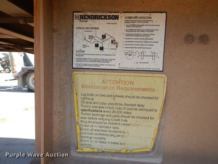 image for item DJ2293 1995 Vantage SV-96 end dump trailer