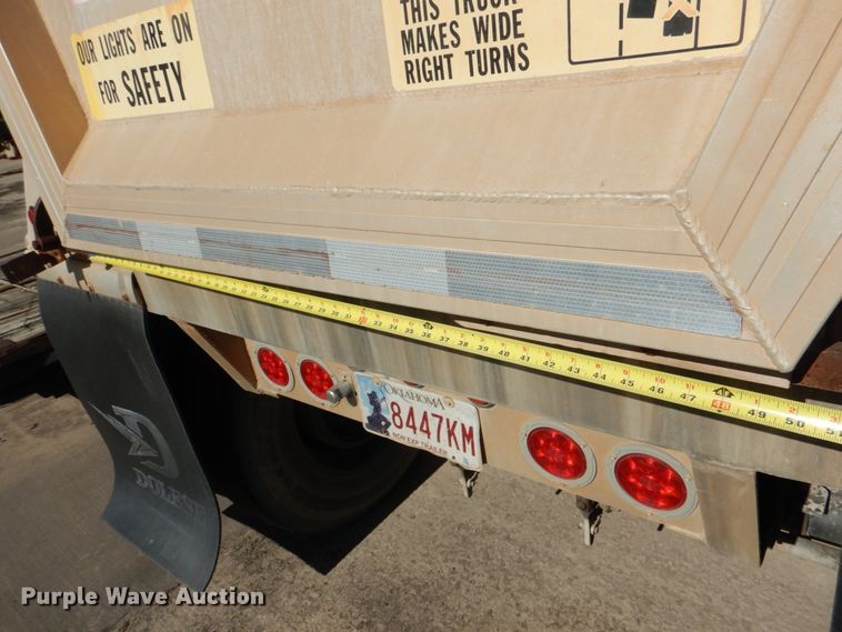 image for item DJ2293 1995 Vantage SV-96 end dump trailer