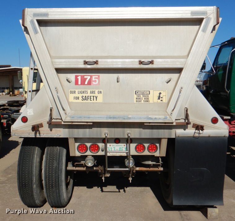 image for item DJ2294 1994 Vantage SV-96 end dump trailer