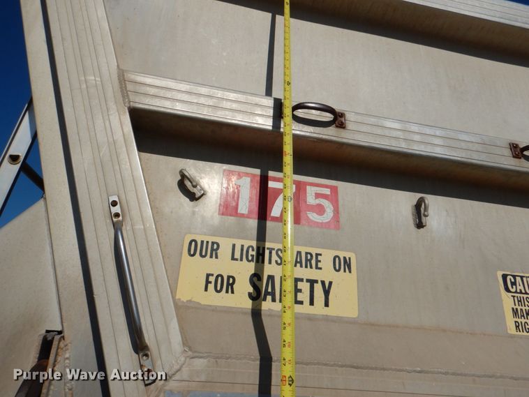 image for item DJ2294 1994 Vantage SV-96 end dump trailer