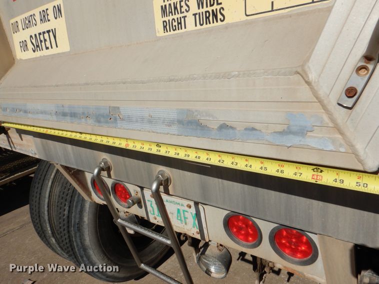 image for item DJ2294 1994 Vantage SV-96 end dump trailer